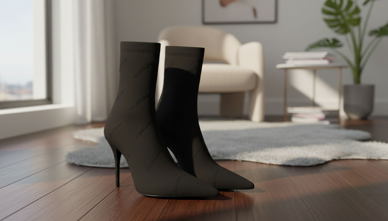 Balenciaga Knife Logo Sock Boots: Fit, Style, Care