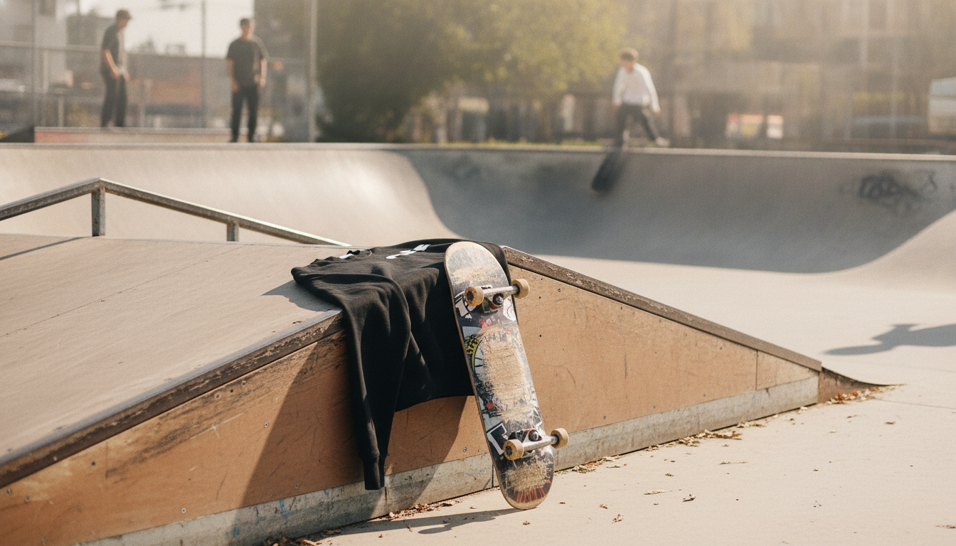 Off-White Cotton Skate Sweatshirt: Iconic Monogram Style