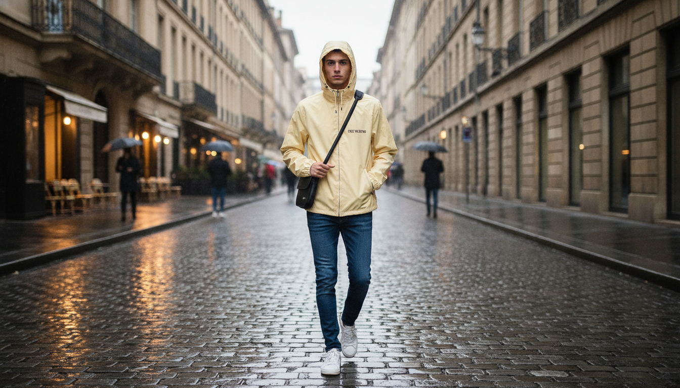 Valentino Waterproof Jacket: Adjustable Hood, City-Ready
