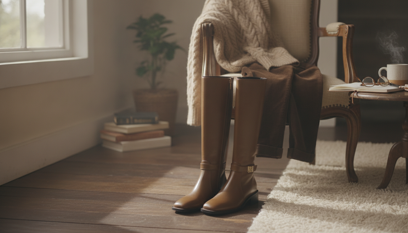 Knee-High Leather Riding Boots: Fit, Style & Care
