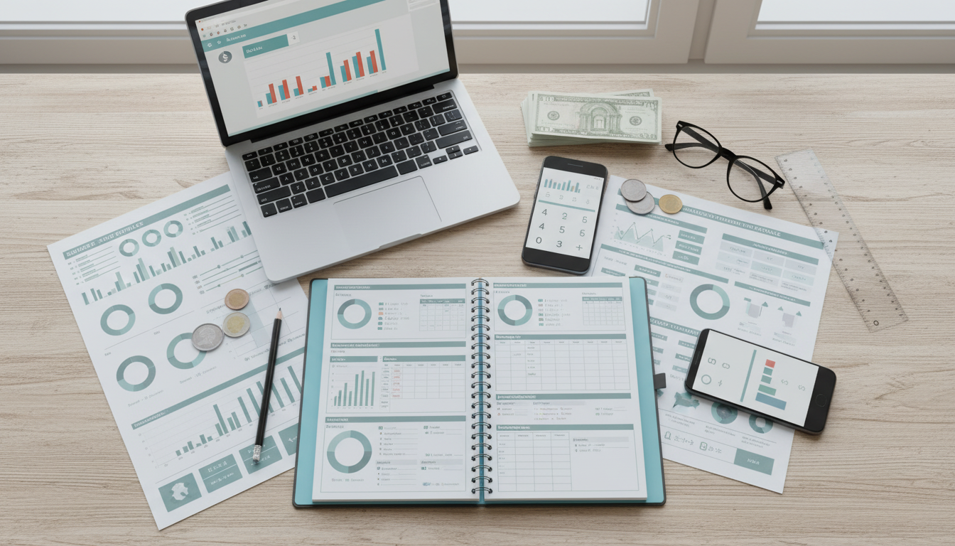 4-in-1 Budgeting Toolkit: Excel Plan, Track & Save
