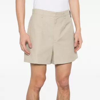 Fendi Fleece Wool Bermuda Shorts: Polished Comfort